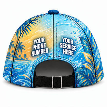 PW0054 personalized cap back product mockup