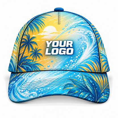 PW0054 personalized cap front product mockup