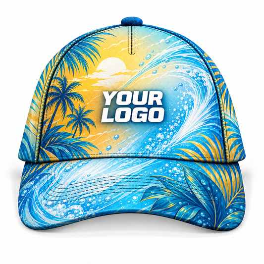 PW0054 personalized cap front product mockup