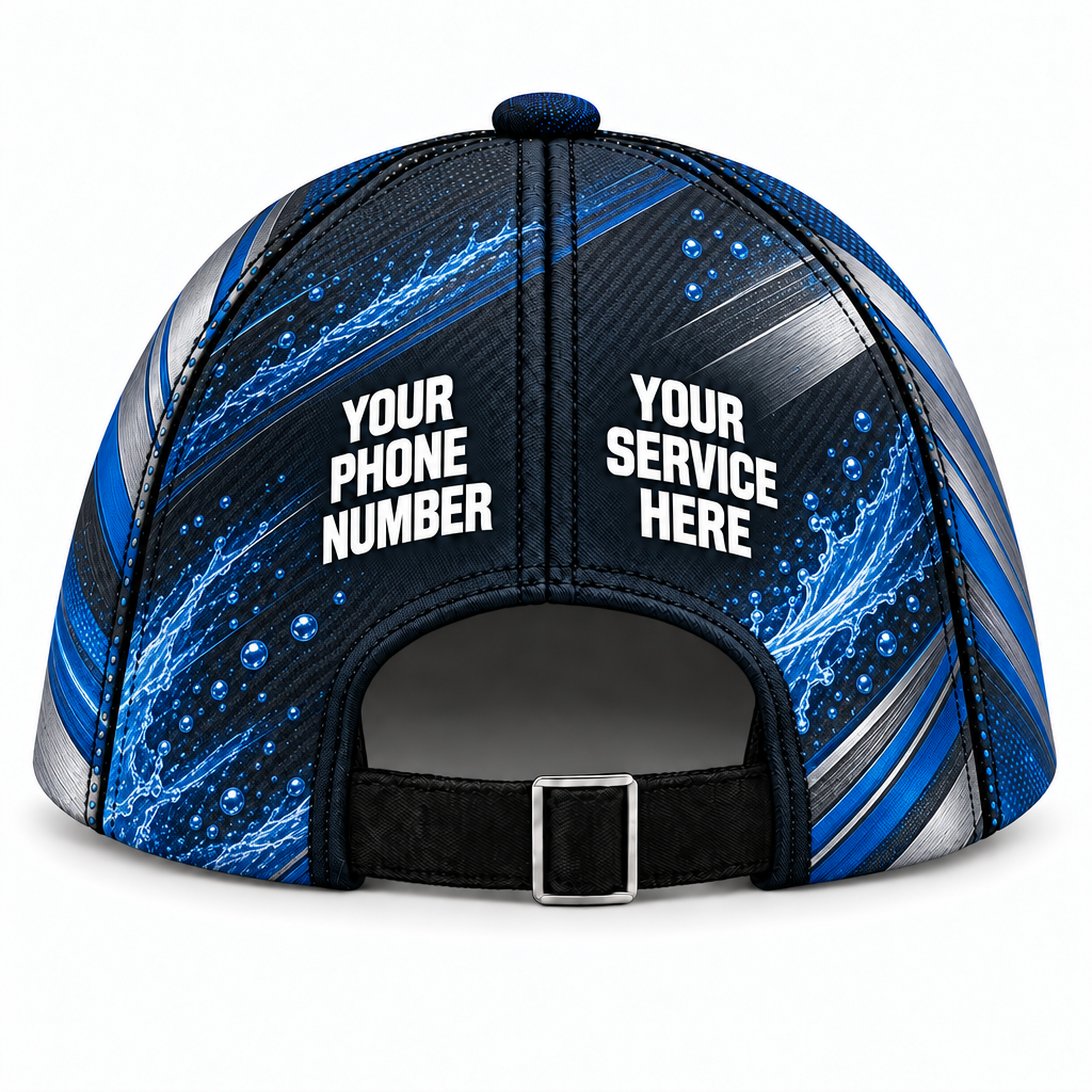 PW0055 personalized cap back product mockup