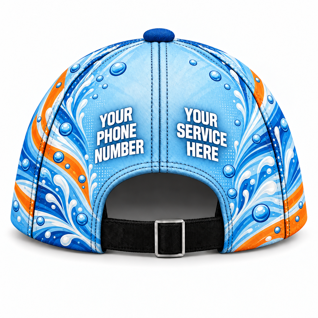 PW0056 personalized cap back product mockup
