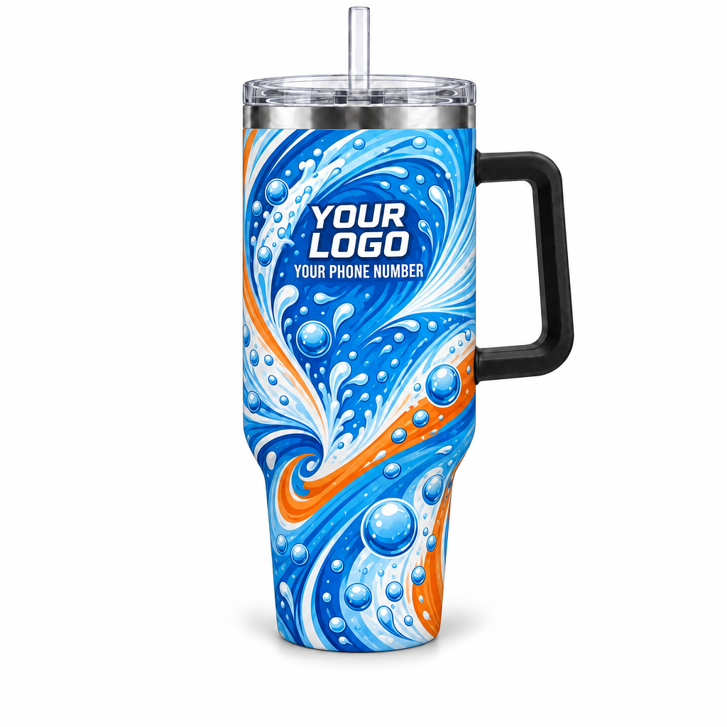 PW0056 personalized tumbler 40oz front product mockup
