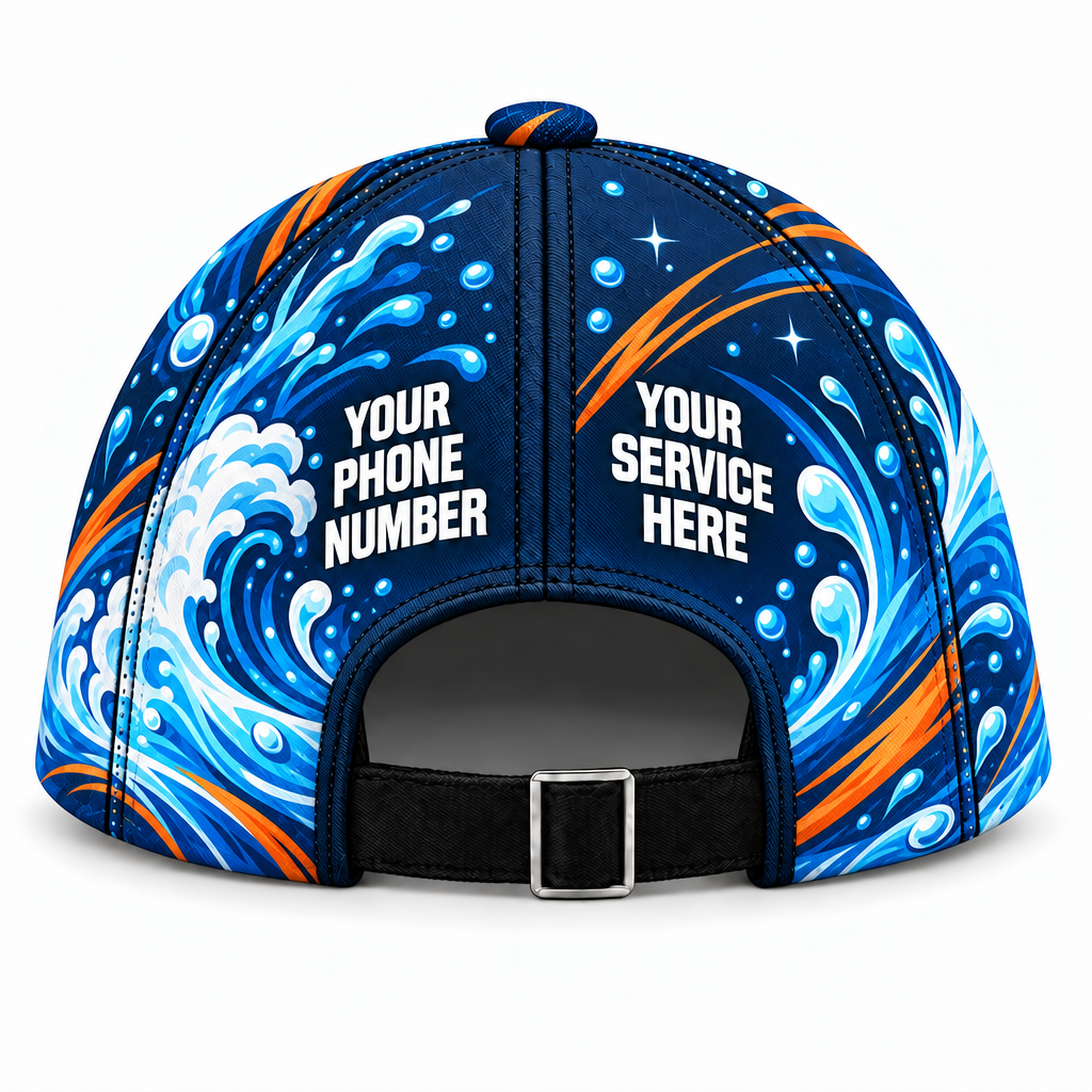 PW0057 personalized cap back product mockup