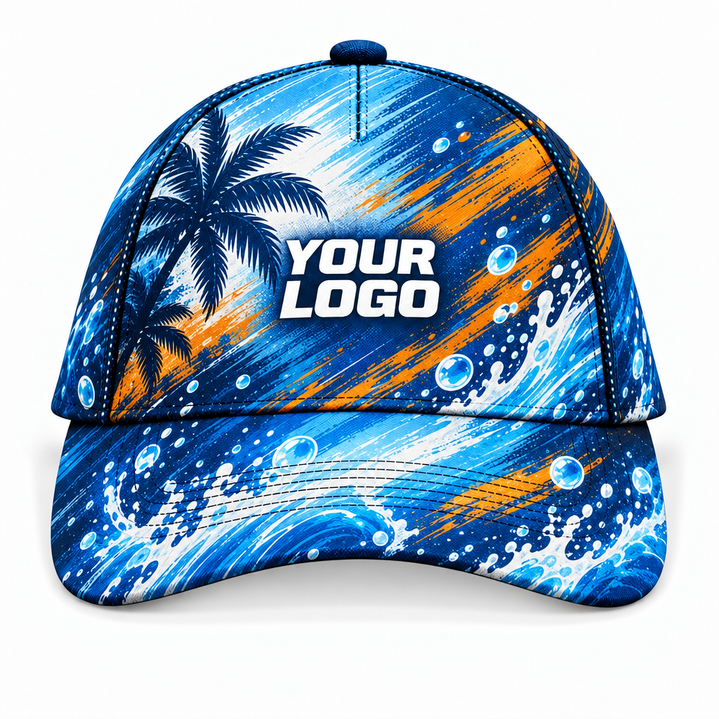 PW0058 personalized cap front product mockup