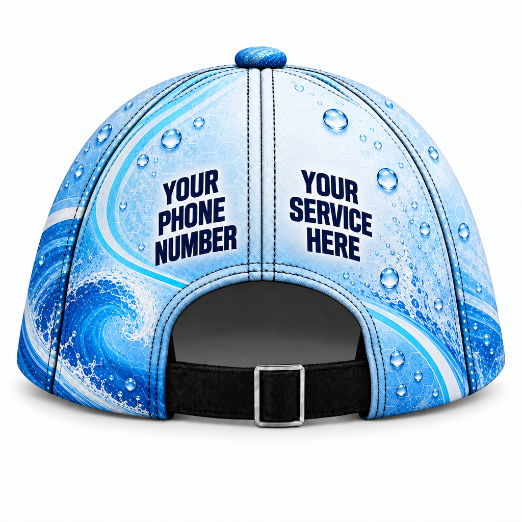 PW0059 personalized cap back product mockup