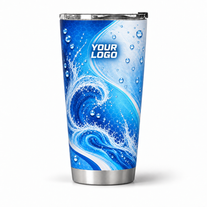 PW0059 personalized tumbler 20oz front product mockup