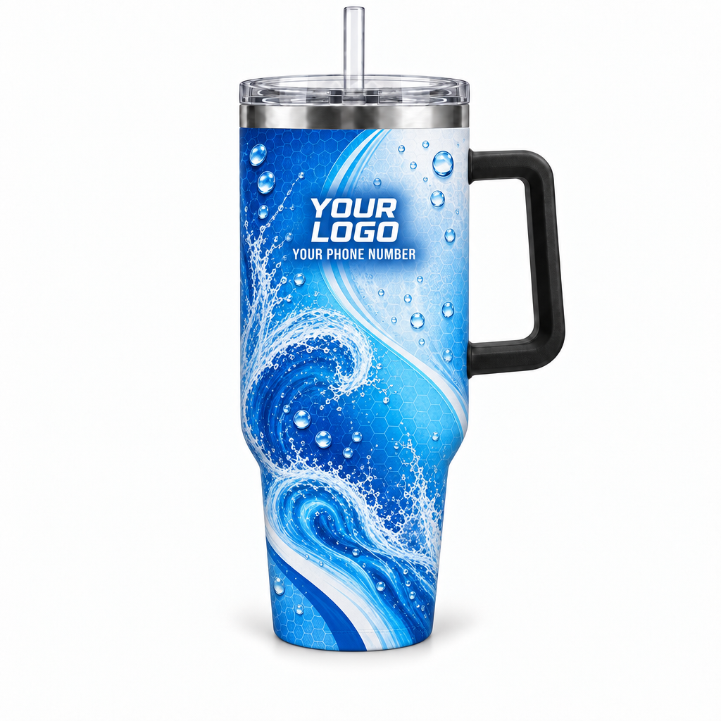 PW0059 personalized tumbler 40oz front product mockup
