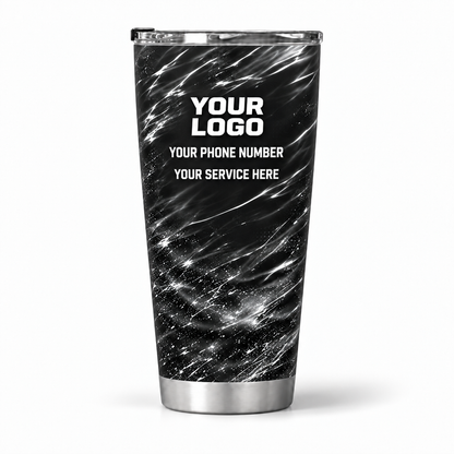 PWABSV0001 personalized tumbler 20oz back product mockup