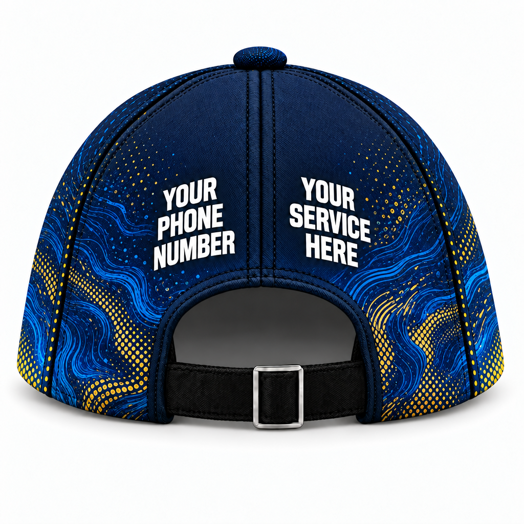 PWABSV0002 personalized cap back product mockup