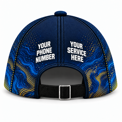 PWABSV0002 personalized cap back product mockup