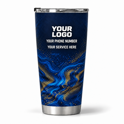 PWABSV0002 personalized tumbler 20oz back product mockup