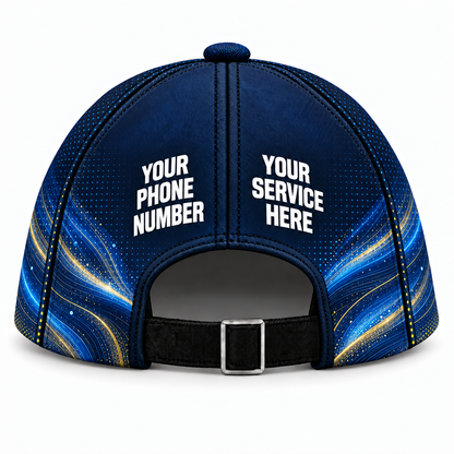 PWABSV0003 personalized cap back product mockup