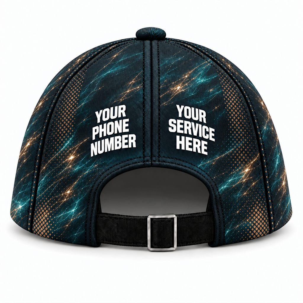 PWABSV0006 personalized cap back product mockup