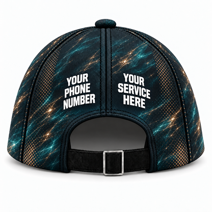 PWABSV0006 personalized cap back product mockup