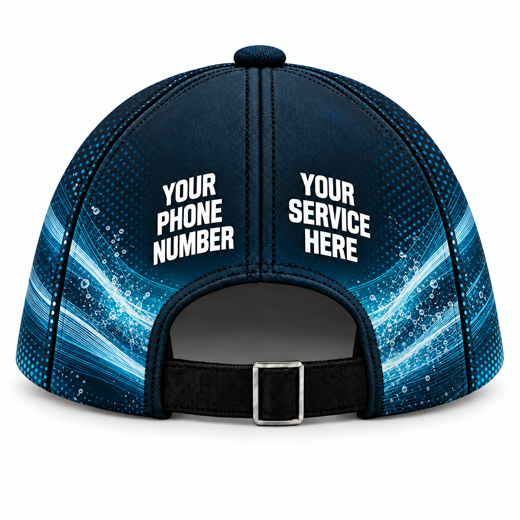 PWABSV0007 personalized cap back product mockup
