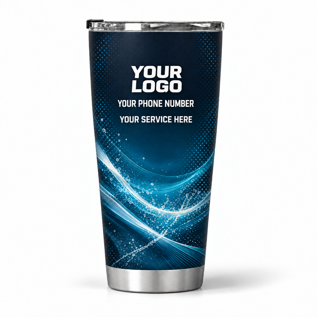 PWABSV0007 personalized tumbler 20oz back product mockup