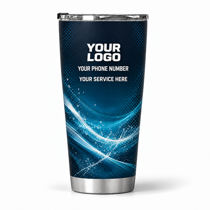 PWABSV0007 personalized tumbler 20oz back product mockup