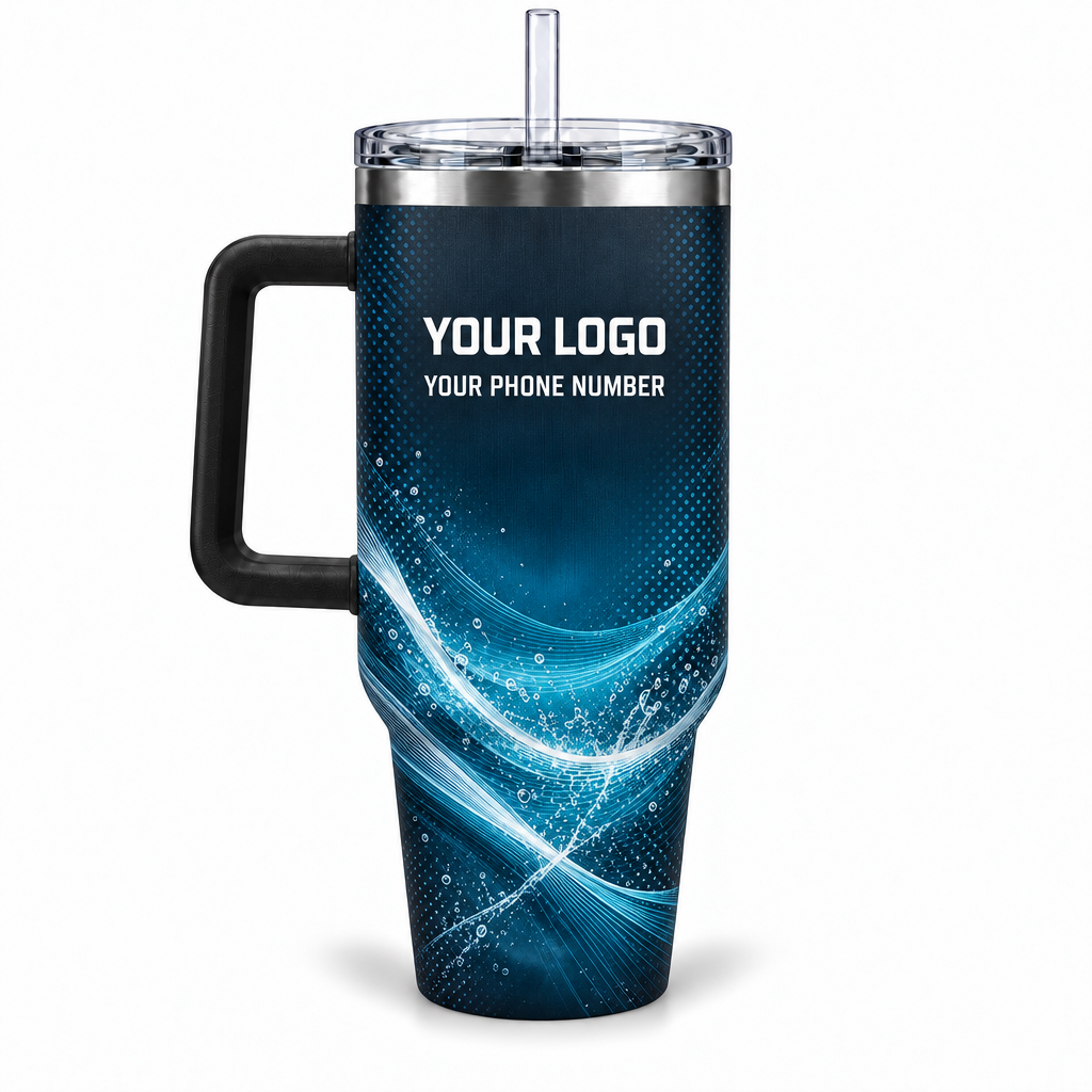 PWABSV0007 personalized tumbler 40oz back product mockup