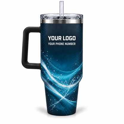 PWABSV0007 personalized tumbler 40oz back product mockup