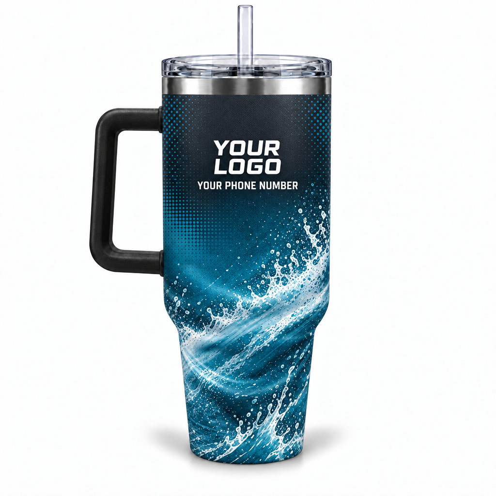 PWABSV0008 personalized tumbler 40oz back product mockup