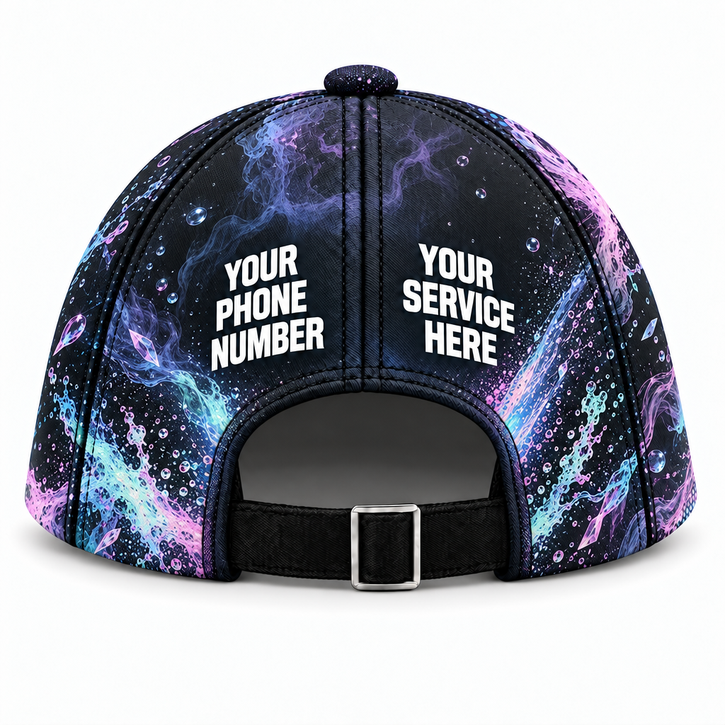 PWABSV0010 personalized cap back product mockup