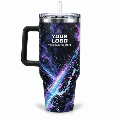 PWABSV0010 personalized tumbler 40oz back product mockup
