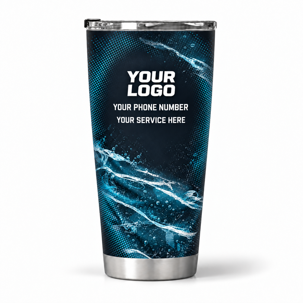 PWABSV0012 personalized tumbler 20oz back product mockup