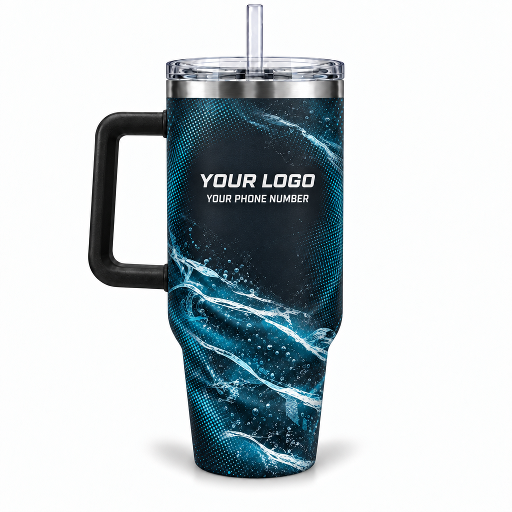 PWABSV0012 personalized tumbler 40oz back product mockup
