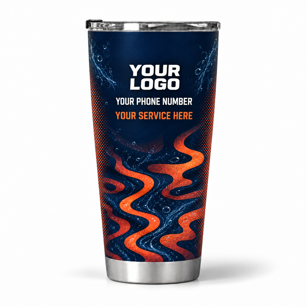 PWABSV0014 personalized tumbler 20oz back product mockup