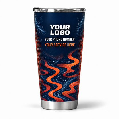 PWABSV0014 personalized tumbler 20oz back product mockup