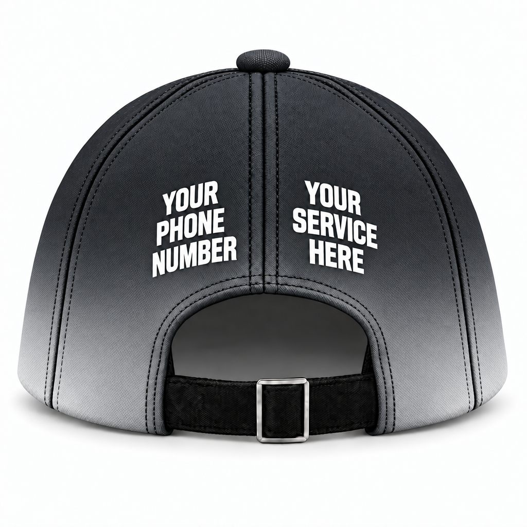 PWBG0002 personalized cap back product mockup