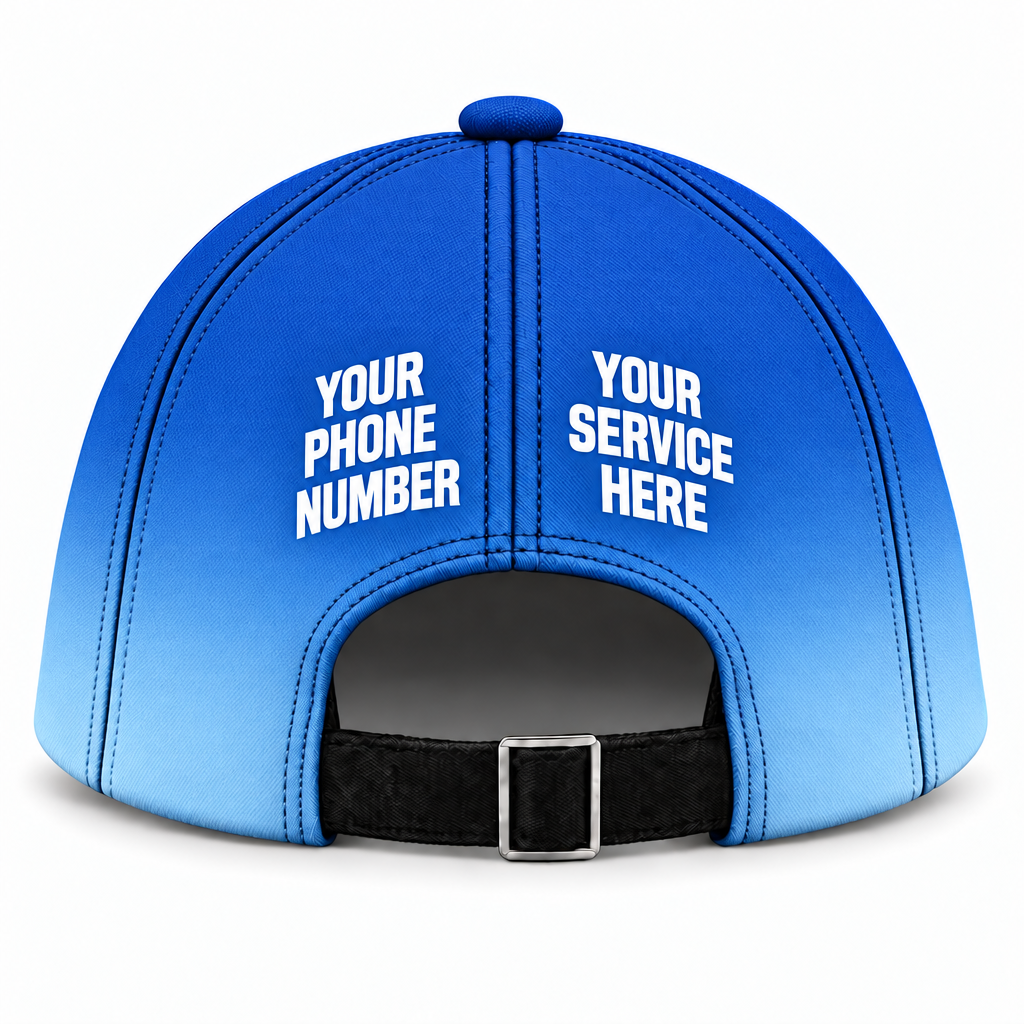PWBG0003 personalized cap back product mockup