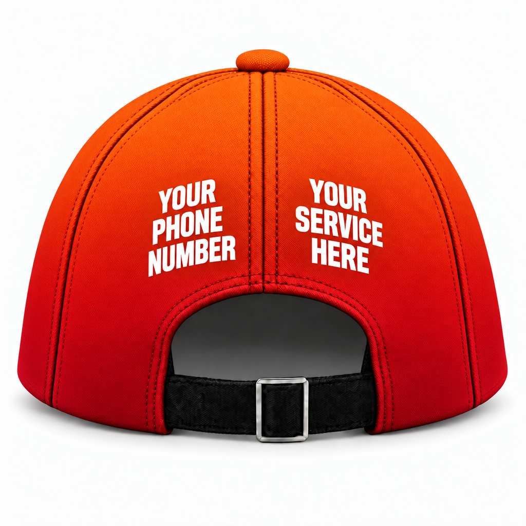 PWBG0004 personalized cap back product mockup