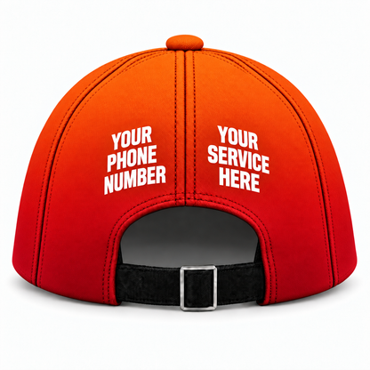 PWBG0004 personalized cap back product mockup