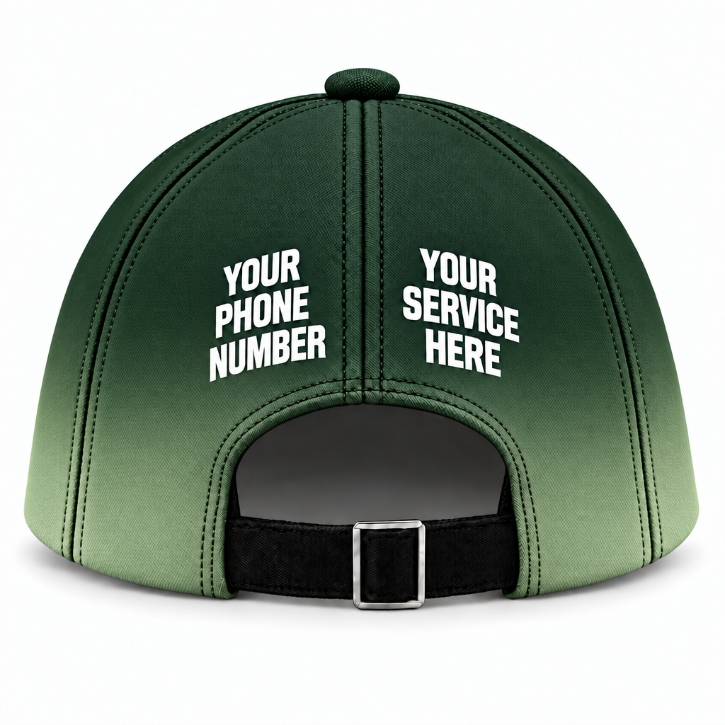 PWBG0005 personalized cap back product mockup