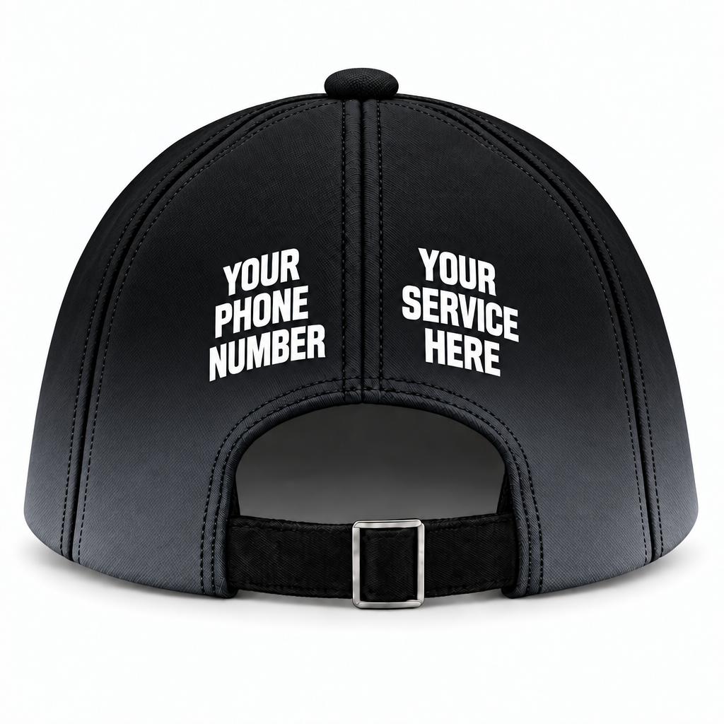 PWBG0006 personalized cap back product mockup