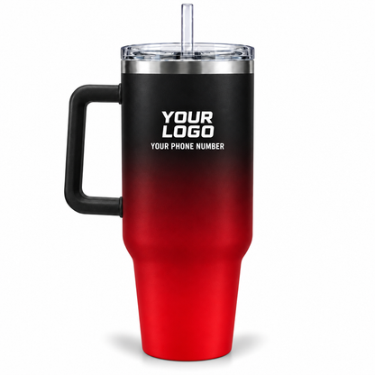PWBG0007 personalized tumbler 40oz back product mockup