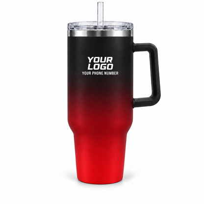 PWBG0007 personalized tumbler 40oz front product mockup