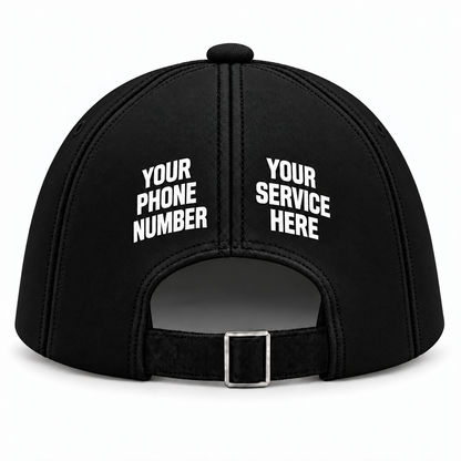 PWBS0001 personalized cap back product mockup