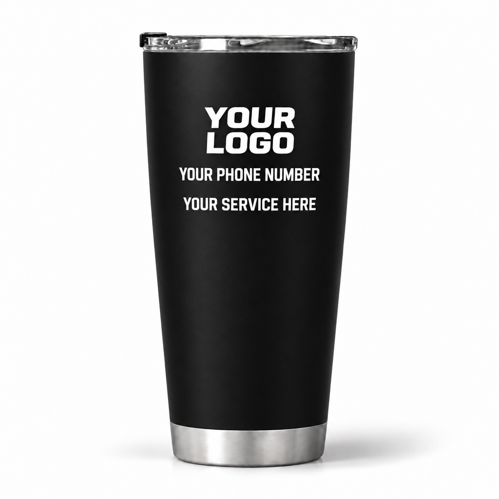 PWBS0001 personalized tumbler 20oz back product mockup