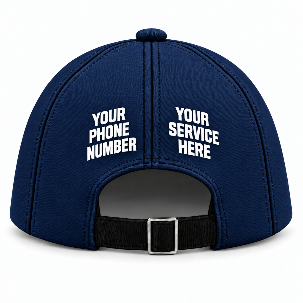 PWBS0002 personalized cap back product mockup