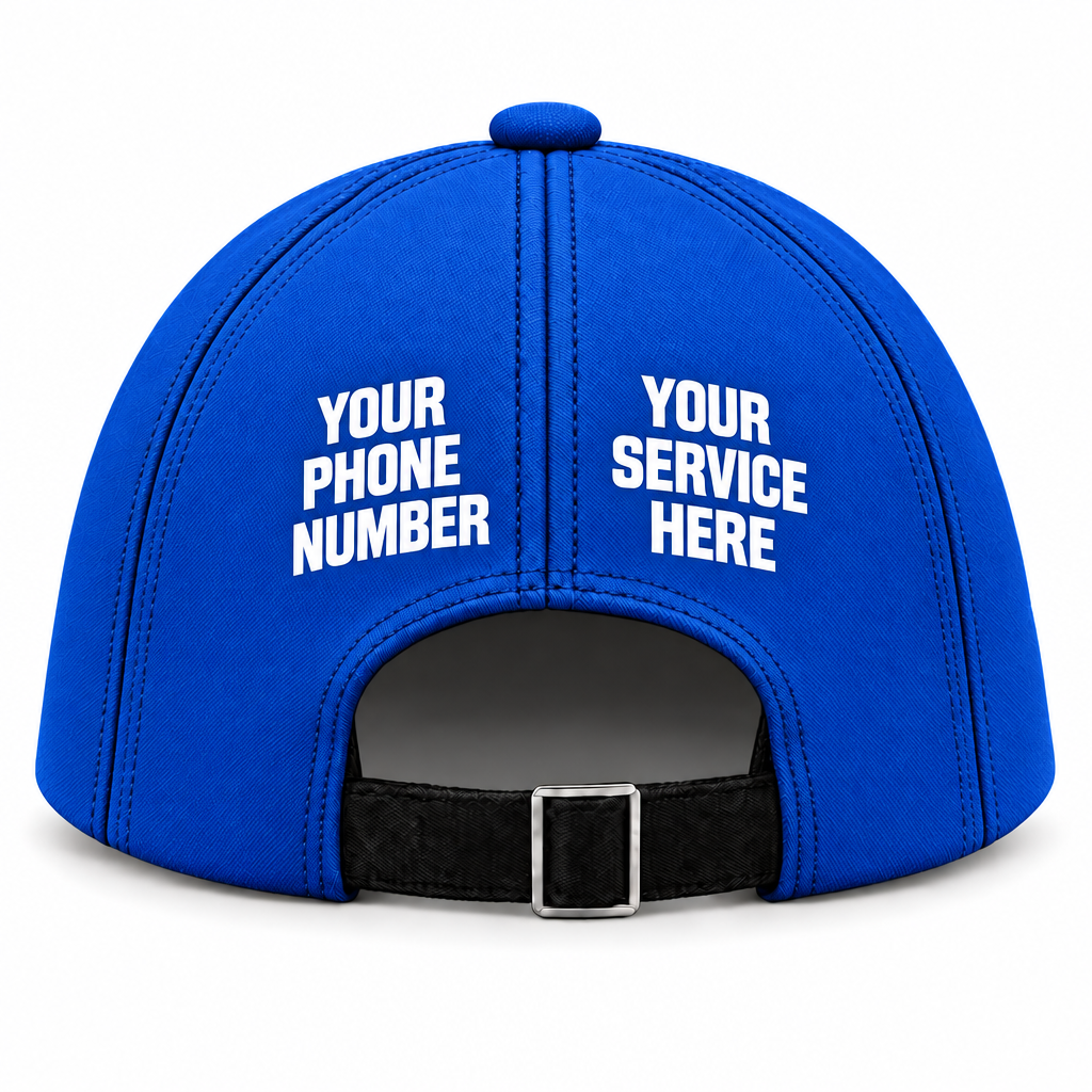 PWBS0003 personalized cap back product mockup