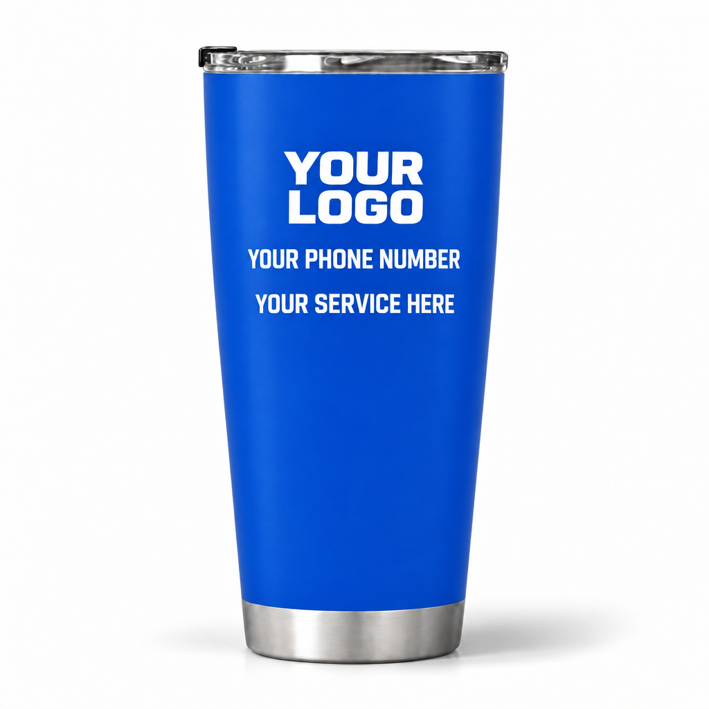 PWBS0003 personalized tumbler 20oz back product mockup
