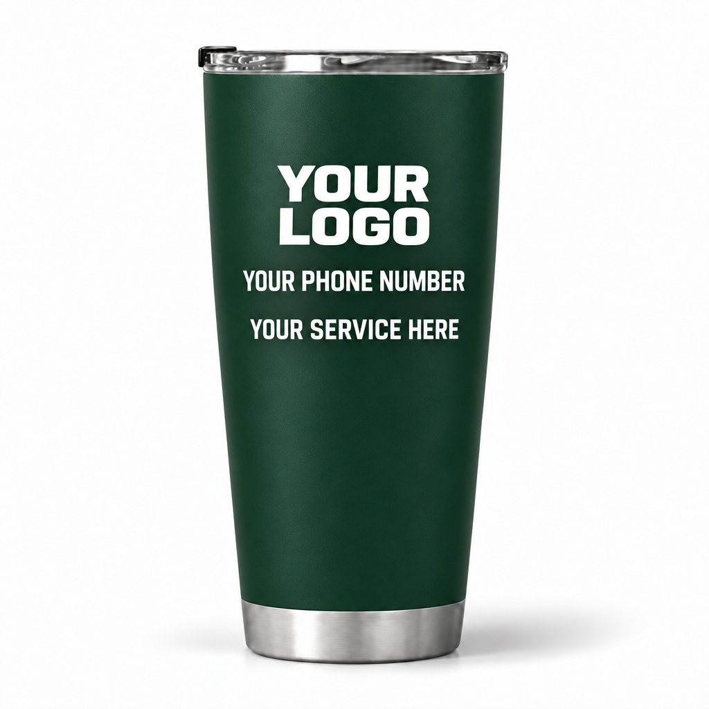 PWBS0004 personalized tumbler 20oz back product mockup