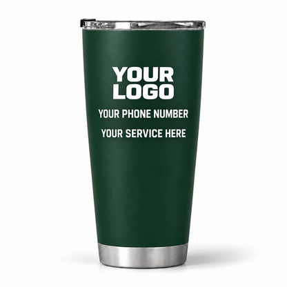 PWBS0004 personalized tumbler 20oz back product mockup