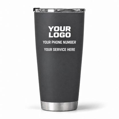 PWBS0005 personalized tumbler 20oz back product mockup