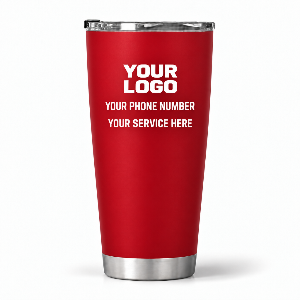 PWBS0006 personalized tumbler 20oz back product mockup