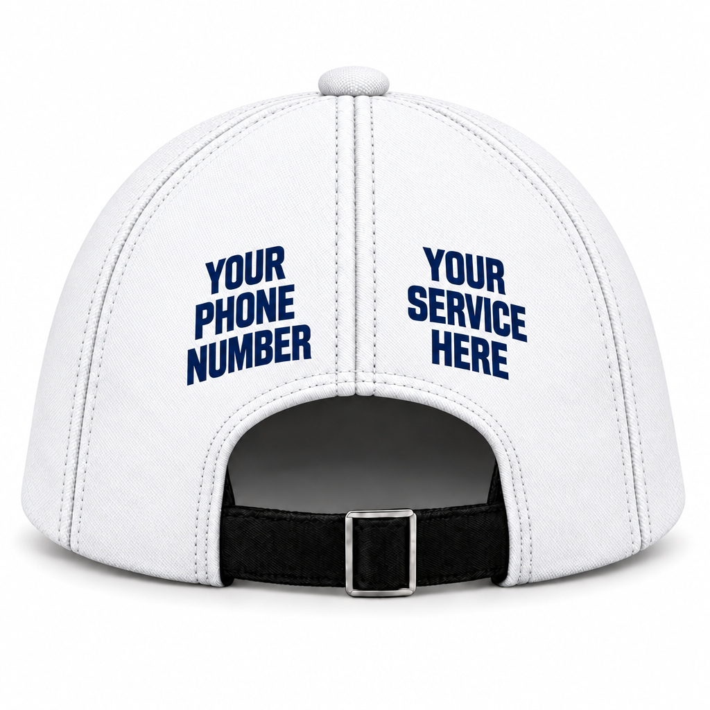 PWBS0008 personalized cap back product mockup