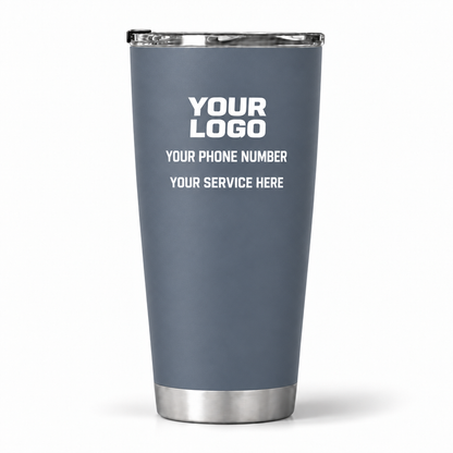 PWBS0009 personalized tumbler 20oz back product mockup