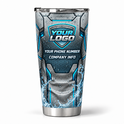 PWHG0000 personalized tumbler 20oz back product mockup